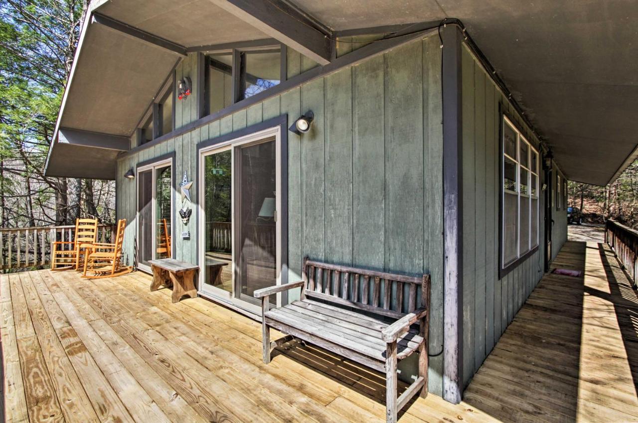Quiet Cabin With Mountain Views About 3 Mi To Gatlinburg Bagian luar foto